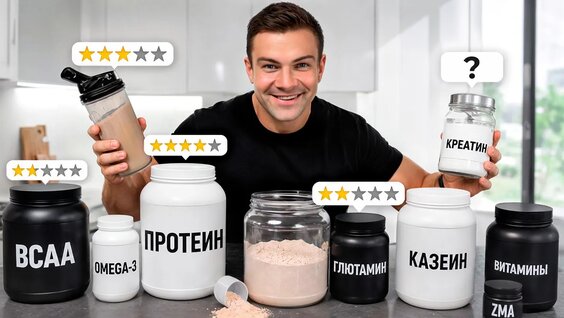 ВЕСЬ Спортпит ДЛЯ Похудения — что реально работает? — Видео от Никита Игошев Жжгись