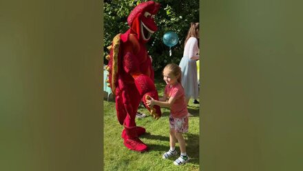 Русалочка на празднике