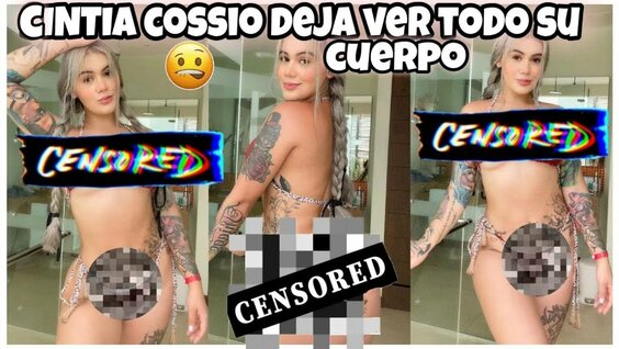 Cintia Cossio DEJA VER TODO SU Cuerpo EN Instagram😱cintia cossio toxica