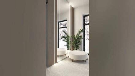 Стильная прихожая в частном доме #interior #interiordesign #дизайнинтерьера #интерьер #интерьехолла