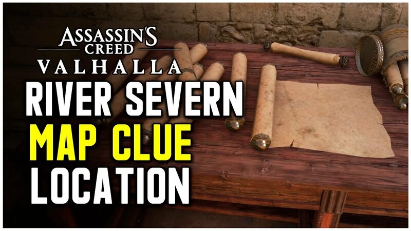 Assassin's Creed Valhalla - River Severn: Map Clue Location (River ...