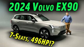2024 Volvo EX90 Hands On First Look!  (AKA sort of the XC90 EV?)