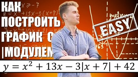 Задание 22 | Как построить график с модулем? | Оформление на 2 балла