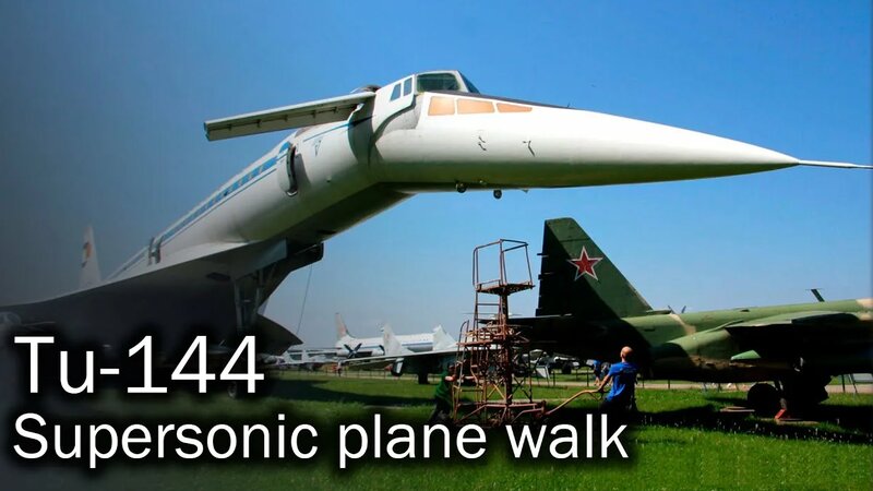 Tu-144 - touching the legend (Central Air Force Museum, Russia ...