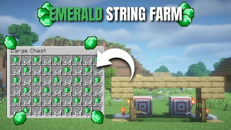 Minecraft Easiest String And Emerald Farm in 1.21.4 - Yandex Video ...