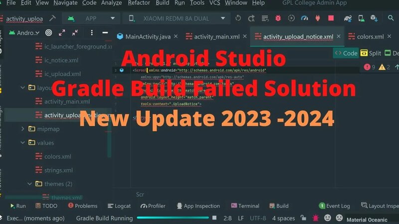 Android Studio Gradle Build Failed Solution New Update 2023 -2024 ...