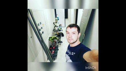 Установка одной двери с добором .