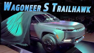 Jeep's Wagoneer S Is Going Off-Road..  Soon | Wagoneer S Trailhawk Concept