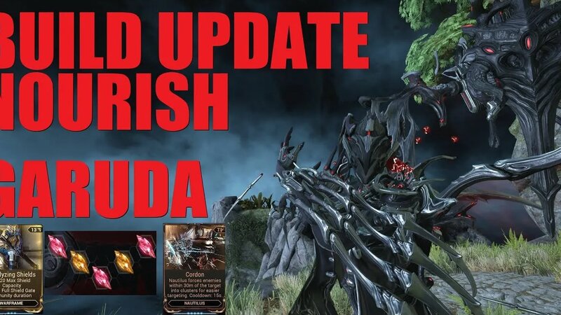 [Warframe] HUGE Damage Nourish Garuda Build Refresh FULL Loadout Guide ...