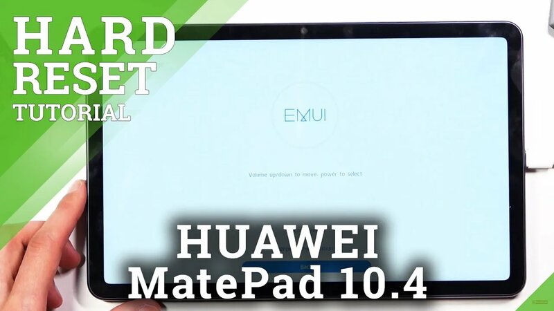 How to Hard Reset HUAWEI MatePad 2021 - Bypass Screen Lock / Wipe Data ...