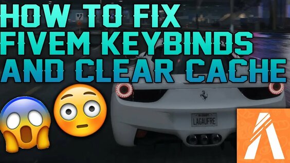 (fix) fivem keybinds stuck & clearing cache | how to fix keybinds not