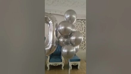 Композиция шаров на 70 лет #гелиевыешары #георгиевск #кмв #магазинмастерапраздника