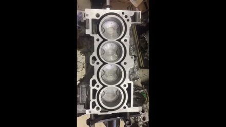Nissan X-Trail T31 QR25DE - проверка КШМ после укладки и протяжки