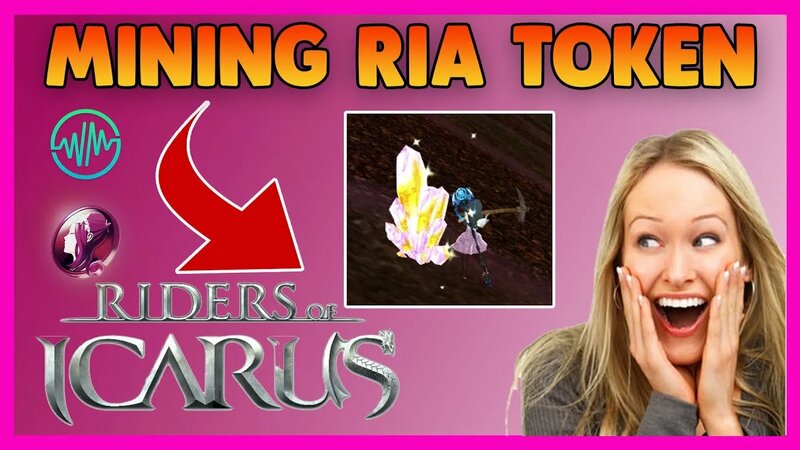 How to earn RIA token / gathering / lucid stone in riders of icarus ...