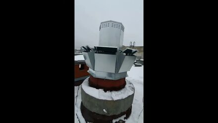 Замена крышного вентилятора