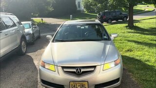 Запуск двигателя и подробный обзор Acura TL 2006 года
