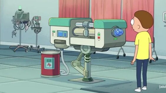 Breeding mount for morty