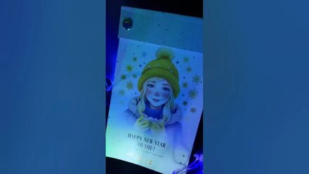 Дизайнерский новогодний календарь на 365 дней #типография #печатькалендарей