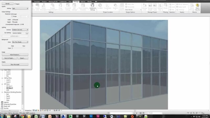 Revit Tutorial - A Simple Material Change to Add Realism in Revit ...