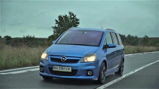 Opel Zafira B OPC.  Неожиданно крутой спортивный минивэн.