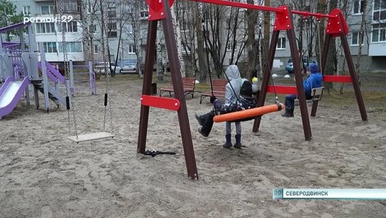 Благоустройство дворов — Видео от Северодвинск в деталях