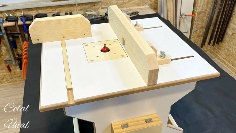 Simple and small a router table / Router table diy / Basit ve küçük bir ...