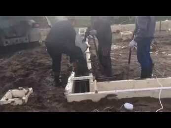 Заливка фундамента 9х9 г. Ижевск, д. Догша