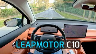 2025 leapmotor C10 218 HP POV test drive