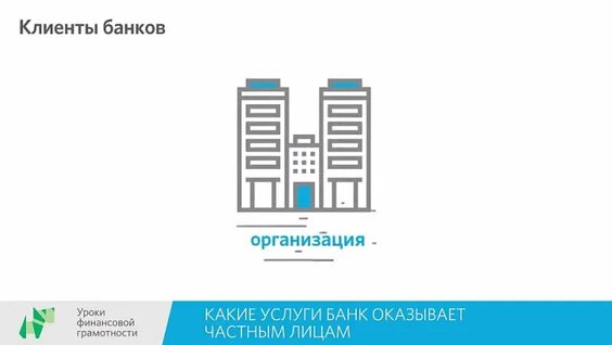 Презентация «Какие услуги банк оказывает частным лицам» — Видео от Мои финансы