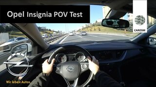 New Opel Insignia Sports Tourer GSI 2022 Test Drive POV 