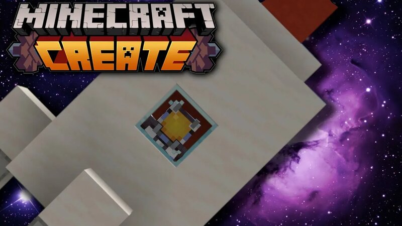 Going To Space With The Create Mod! | Create Space MOD - Смотреть ...