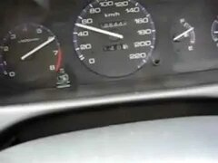 Honda civic 2000 speed test drive