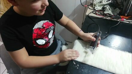 Заточка ножевого блока. Нож машинки для стрижки волос.