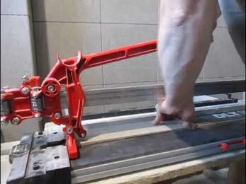 Плиткорез DLT Max Line 1200 mm. Режим лапшичку