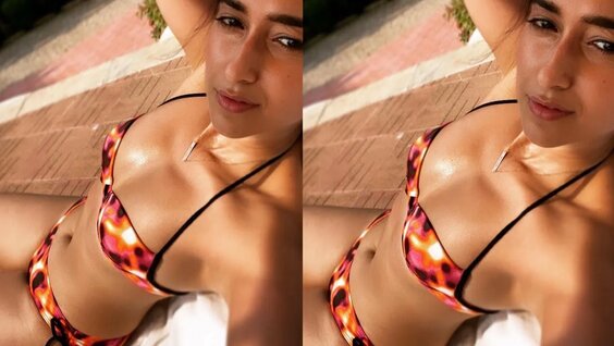 Ileana D'Cruz Turns Up The Heat As She Flaunts Her Perfect Tanned Body In A Multicolor