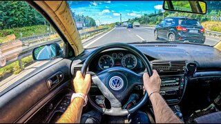 2000 Volkswagen Passat B5 [2.0 TDI 136 hp] |0-100| POV Test Drive #2142 Joe Black