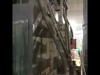 Линия проходной дробеметной установки