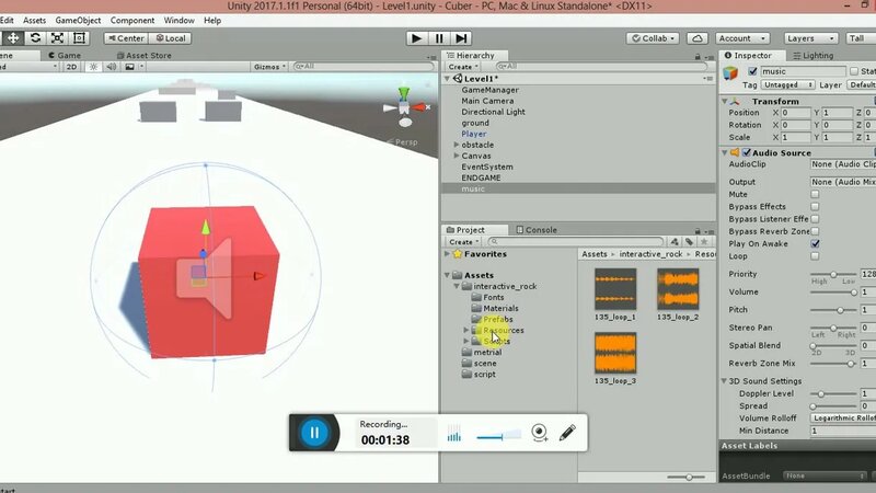 how to add music in unity game how to add background music in unity ...