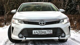 В чём проблема Тойота Камри (Toyota Camry) 2015 на ходу - тест драйв (ч.10)
