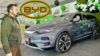 BYD Tang Огромный Полноприводный Электромобиль тест-драйв 4К