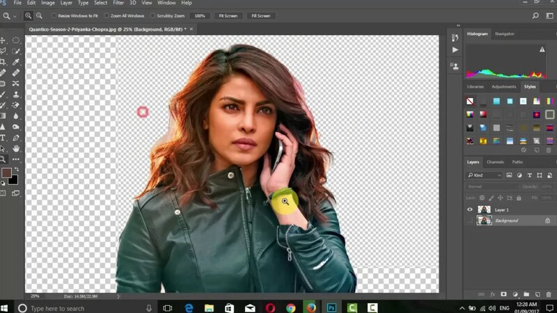 How to Make PNG transparent image in photoshop quickly very fast way ...