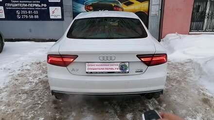 Тюнинг выхлопной системы Audi A7