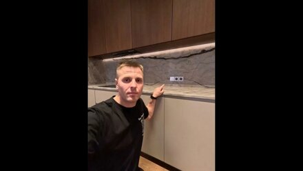 💡Высоты розеток в рабочей зоне фартука.Высоты рекомендуемые: H=1000 H=1050 H=1100 #вашэлектрик