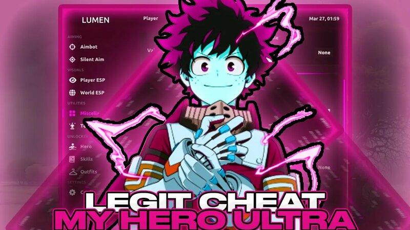 Greated* My Hero Ultra Rumble - Cheat Menu | Divine Hack For My Hero ...