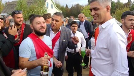 Ибрагим и Алеся Цыганская свадьба 19 09 2023 2 часть