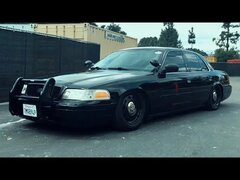 Все секреты Полицейского Форда на Пневме!  Ford Crown Victoria Police Interceptor обзор и тест-драйв