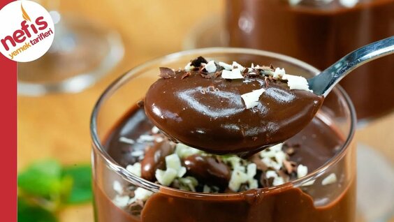Turkish Chocolate Pudding 'Supangle' Recipe | Easy Dessert Recipes ...