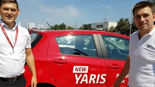 #Toyota Yaris новая модель 2016 Тест - драйв.  #Toyota Yaris new model 2016 test - drive.