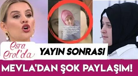 Esra Erolda 15 Şubat 2021 Mevla ile Salihin İfşa videosu