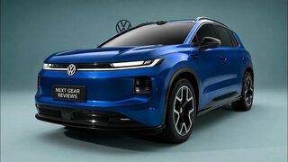 2027 Volkswagen ID.  Aura T6 — новый электрический кроссовер VW впечатляет!